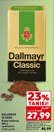 Kaufland Dallmayr Classic Kawa mielona oferta