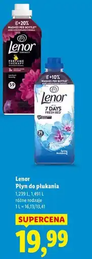 Lidl Lenor Płyn do płukania 1,239L, 1,491L oferta