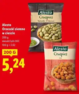 Lidl Alesto Orzeszki ziemne w cieście oferta