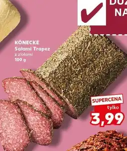 Kaufland KÖNECKE Salami Trapez z ziołami oferta