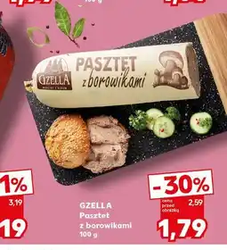 Kaufland Gzella Pasztet z borowikami oferta