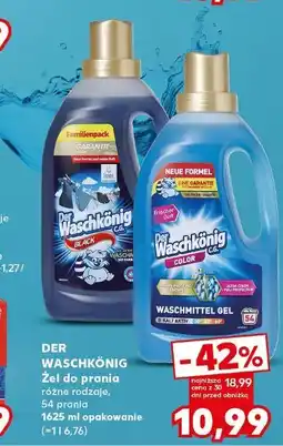 Kaufland Der Waschkönig Żel do prania (54 prania) oferta