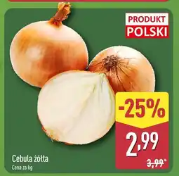 ALDI Cebula żółta oferta
