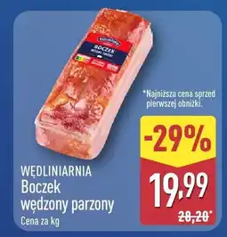 ALDI Boczek wędzony parzony oferta