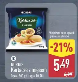 ALDI Kartacze z mięsem NORDIS oferta