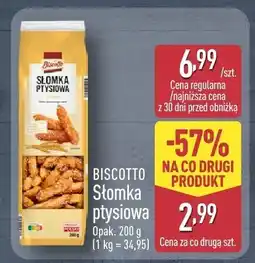 ALDI Słomka ptysiowa BISCOTTO oferta