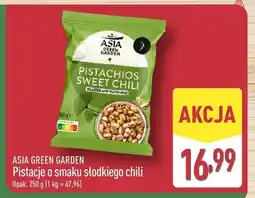 ALDI Pistacje o smaku słodkiego chili ASIA GREEN GARDEN oferta