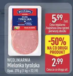 ALDI Wędliniarnia Mielonka tyrolska oferta