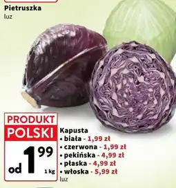 Intermarche Kapusta luz (biała/czerwona/pekińska/płaska/włoska) oferta