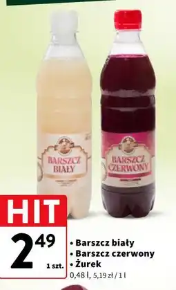 Intermarche Barszcz biały / Barszcz czerwony / Żurek oferta