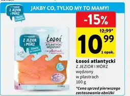 Intermarche Łosoś atlantycki wędzony Z JEZIOR I MÓRZ oferta