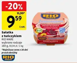 Intermarche Sałatka z tuńczykiem RIO MARE oferta