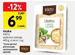 Intermarche Uszka VIRTU wybrane rodzaje oferta