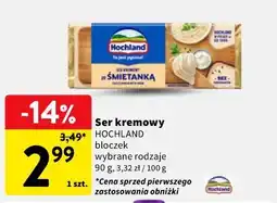 Intermarche Ser kremowy Hochland bloczek oferta