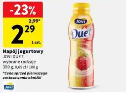 Intermarche Napój jogurtowy Jovi Duet oferta