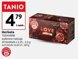 Intermarche Herbata TEEKANNE Love oferta