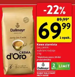 Intermarche Kawa ziarnista DALLMAYR Crema d’Oro oferta