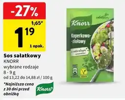 Intermarche Sos sałatkowy KNORR oferta