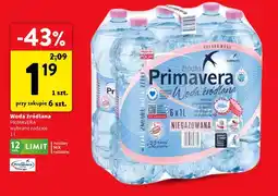Intermarche Woda źródlana PRIMAVERA oferta