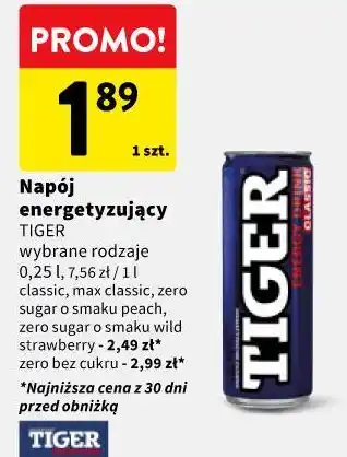 Intermarche Napój energetyzujący TIGER oferta