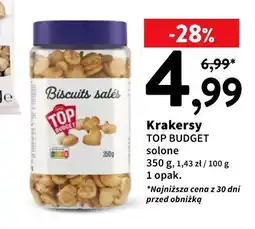 Intermarche Krakersy TOP BUDGET solone oferta