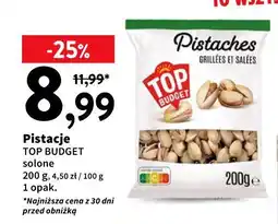 Intermarche Pistacje TOP BUDGET solone oferta