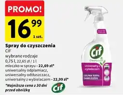 Intermarche Spray do czyszczenia CIF oferta