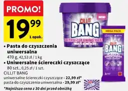 Intermarche Pasta do czyszczenia uniwersalna/ Uniwersalne ściereczki czyszczące Cillit Bang oferta