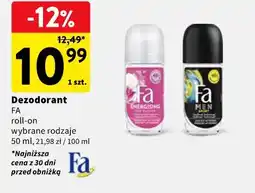 Intermarche FA Dezodorant roll-on oferta