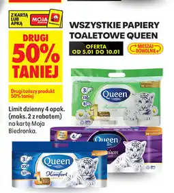 Biedronka Papier toaletowy Queen oferta