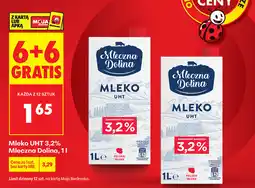 Biedronka Mleko UHT 3,2% Mleczna Dolina oferta