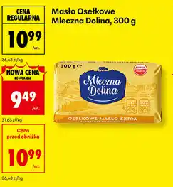 Biedronka Masło Osełkowe Mleczna Dolina oferta