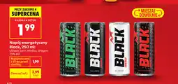 Biedronka Black Energy napój energetyczny, 250 ml (classic zero, mojito, dragon, zero cukru, sex dragon) oferta