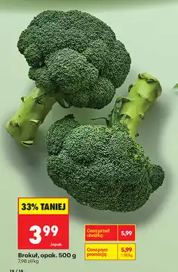 Biedronka Brokuł, opak oferta