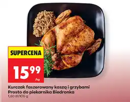 Biedronka Kurczak faszerowany kaszą i grzybami Prosto do piekarnika Biedronka oferta