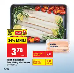Biedronka Filet z mintaja bez skóry Marinero oferta