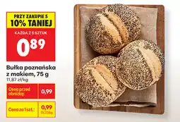 Biedronka Bułka poznańska z makiem oferta