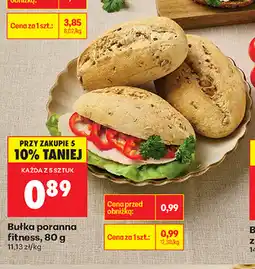 Biedronka Bułka poranna fitness oferta