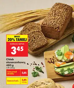 Biedronka Chleb słonecznikowy oferta