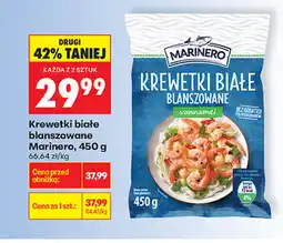 Biedronka Krewetki białe blanszowane Marinero oferta