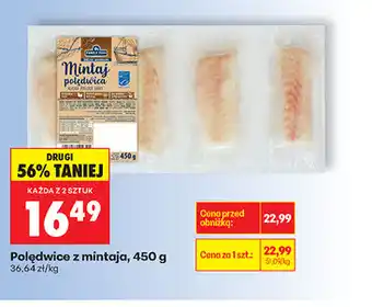 Biedronka Polędwice z mintaja oferta