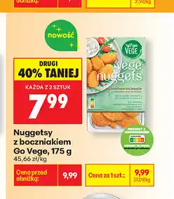 Biedronka Nuggetsy z boczniakiem Go Vege oferta