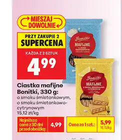 Biedronka Ciastka mafinje Bonitki oferta