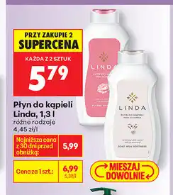 Biedronka Płyn do kąpieli Linda oferta