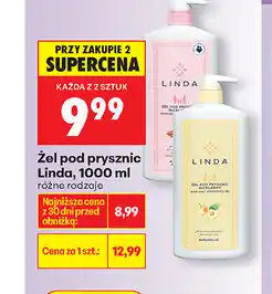 Biedronka Żel pod prysznic Linda oferta