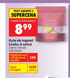 Biedronka Kule do kąpieli Linda, 6 sztuk oferta