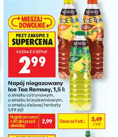 Biedronka Remsey Ice Tea - Napój niegazowany oferta