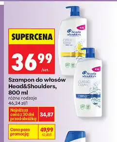 Biedronka Szampon do włosów Head&Shoulders oferta