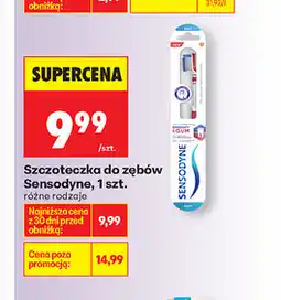 Biedronka Szczoteczka do zębów Sensodyne, 1 szt oferta