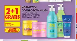 Biedronka Kosmetyki do włosów NIUQI: maska 400 ml szampon 400 ml odżywka 200 ml oferta